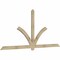 Ekena Millwork Redmond Rough Sawn Timber Gable Bracket, Douglas Fir, 108"W x 49"H x 2"D x 4"F, 11/12 Pitch GBW108X49X0204RED00RDF - alternate 5
